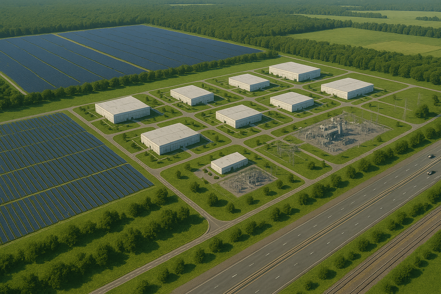 Liberty American Manufacturing Park with 1 Giga watt power